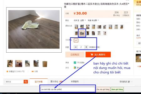 Bí kíp xem ảnh thật khi mua hàng taobao